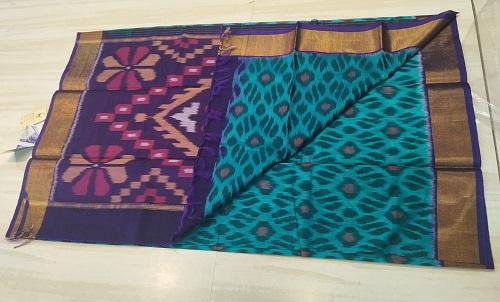 COTTON X KORA SILK TIE DYE SAREES CHINNLAPATTI